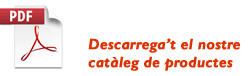 Descarrega't el nostre catàleg de productes